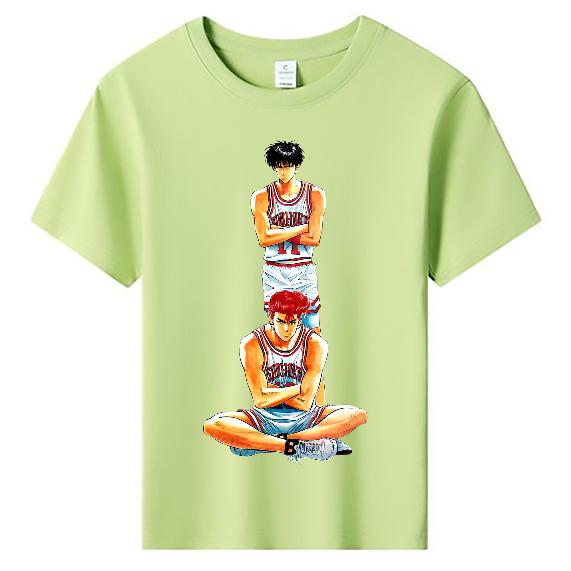 （画像用） SLAM DUNK／スラムダンク 綿100％キッズTシャツ（フロントプリント）